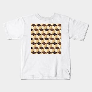 Geometric vector background Kids T-Shirt